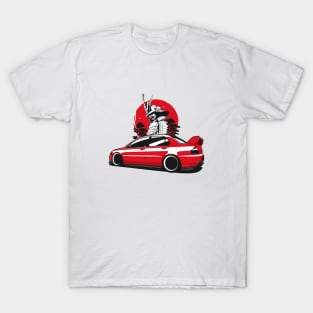 Red Lancer Evo 8 T-Shirt